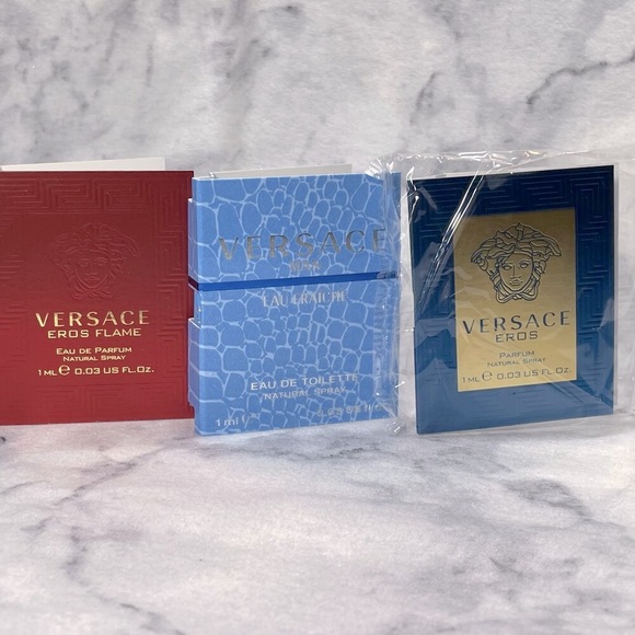 Bundle 5 Luxury Brand Samples - VERSACE - Picture 2 of 7